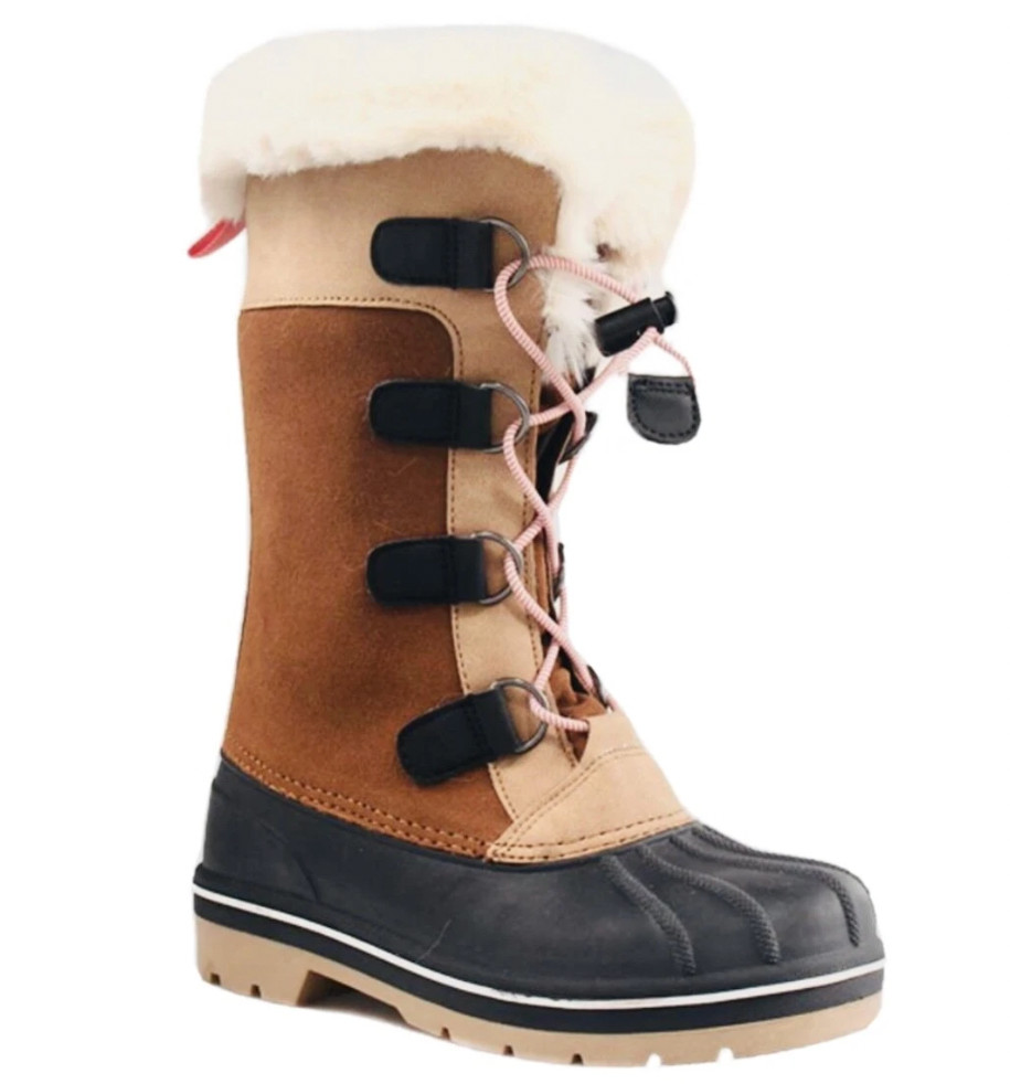 Girls Cat & Jack Constance Water Resistant Winter Boots Tan