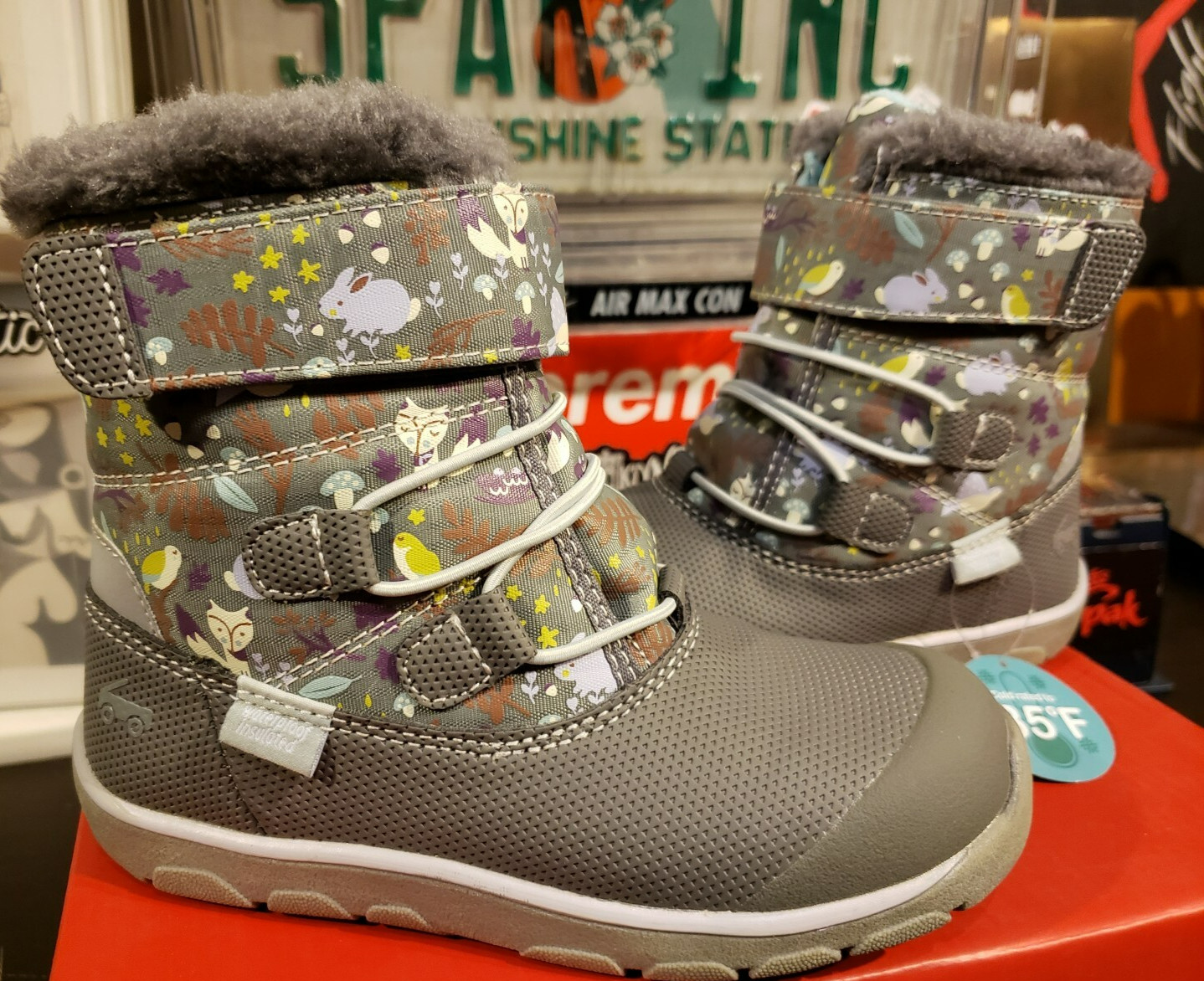 See Kai Run Gilman Waterproof Insulated Girls Winter Boots Toddler 4T / 20 EUR