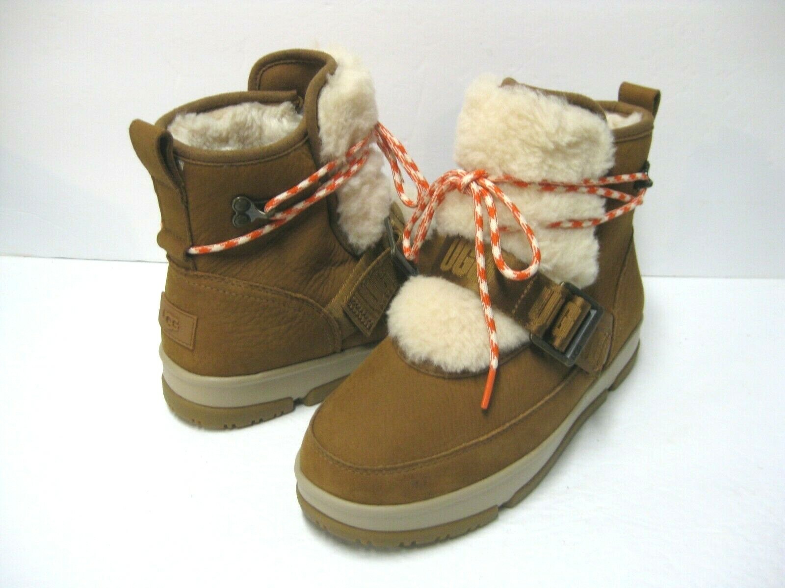 UGG CLASSIC WEATHER HIKER WOMEN BOOTS SUEDE CHESTNUT US 7.5 /UK 5.5 /EU 38.5