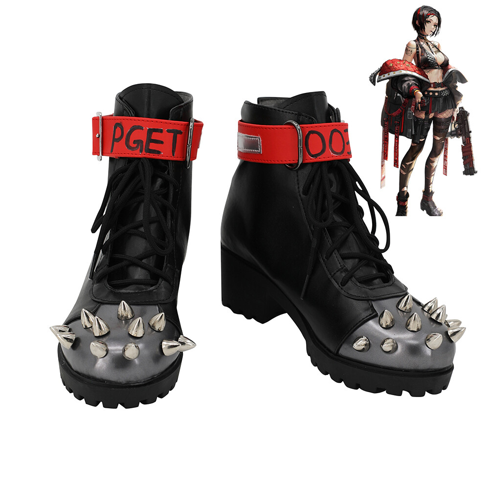 NIKKE The Goddess of Victory Crow Shoes Cosplay Women Boots