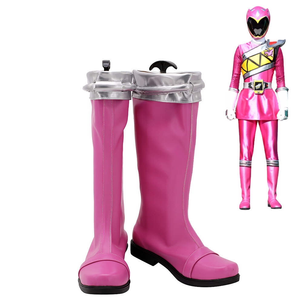 Zyuden Sentai Kyoryuger Amy Shoes Cosplay Women Boots