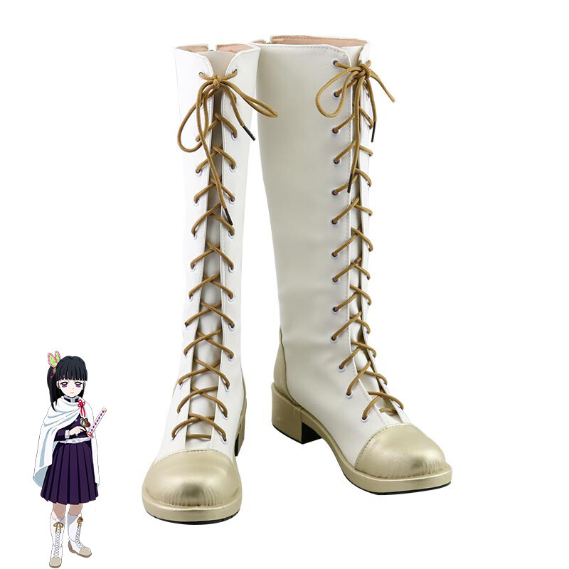 Kanao Tsuyuri Shoes Cosplay Demon Slayer Kimetsu no Yaiba Women Boots Ver 2