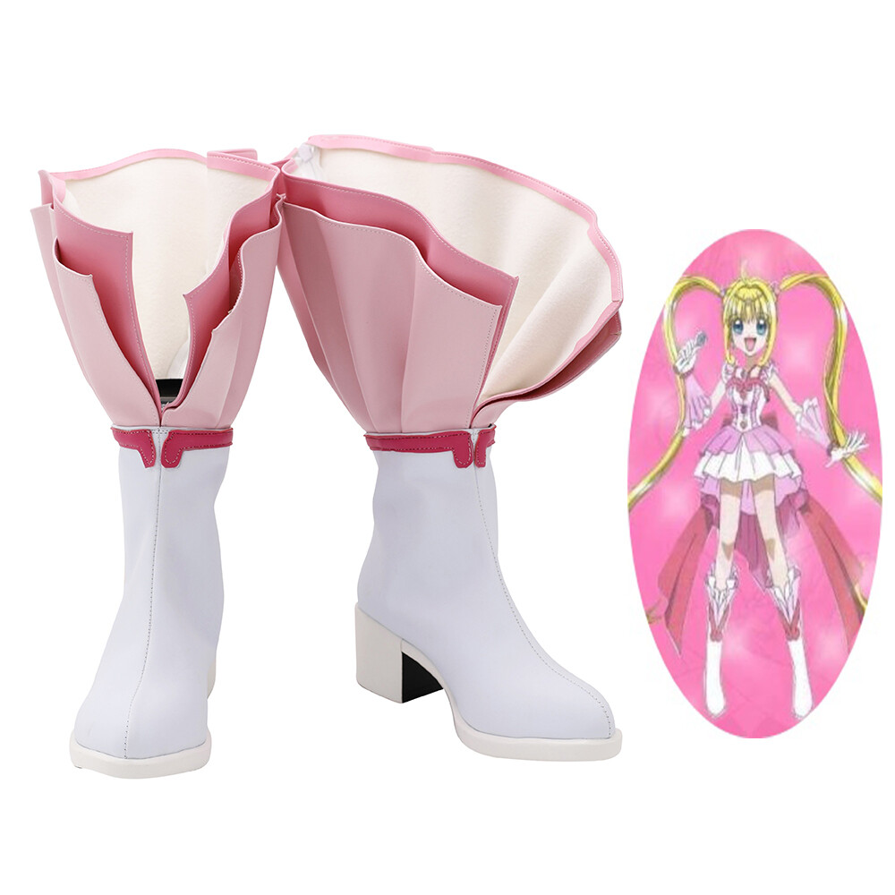 Mermaid Melody Pichi Pichi Pitch Shoes Cosplay Women Boots Nanami Luchia Shoes