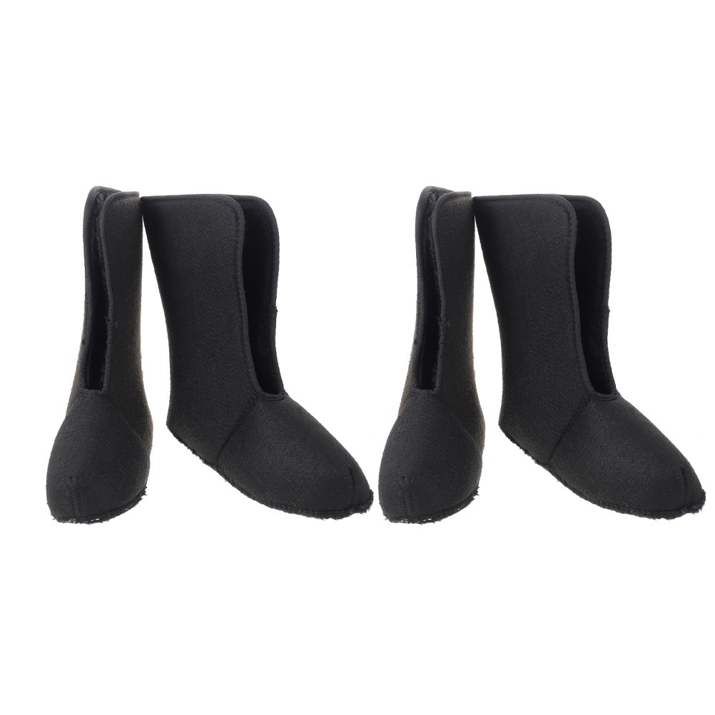 2 Pairs Warm Snow Boot Liner Thermal Liners Insulated Detachable