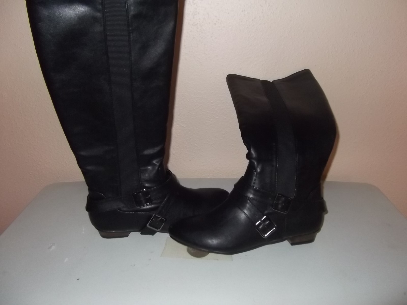 ARIZONA JEAN CO – WOMEN – BOOTS – “COLLETTE” – BLACK – SIZE 8  RETAILS@ $90.00