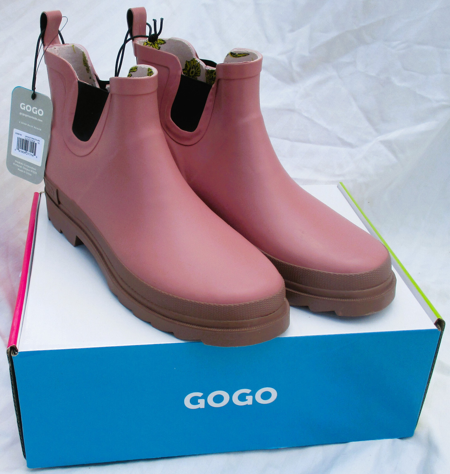 Women’s Chelsea Rain Boots SZ 10
