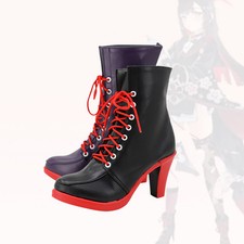 Kosaka Wakamo Shoes Blue Archive Cosplay women Boots Handcrafted