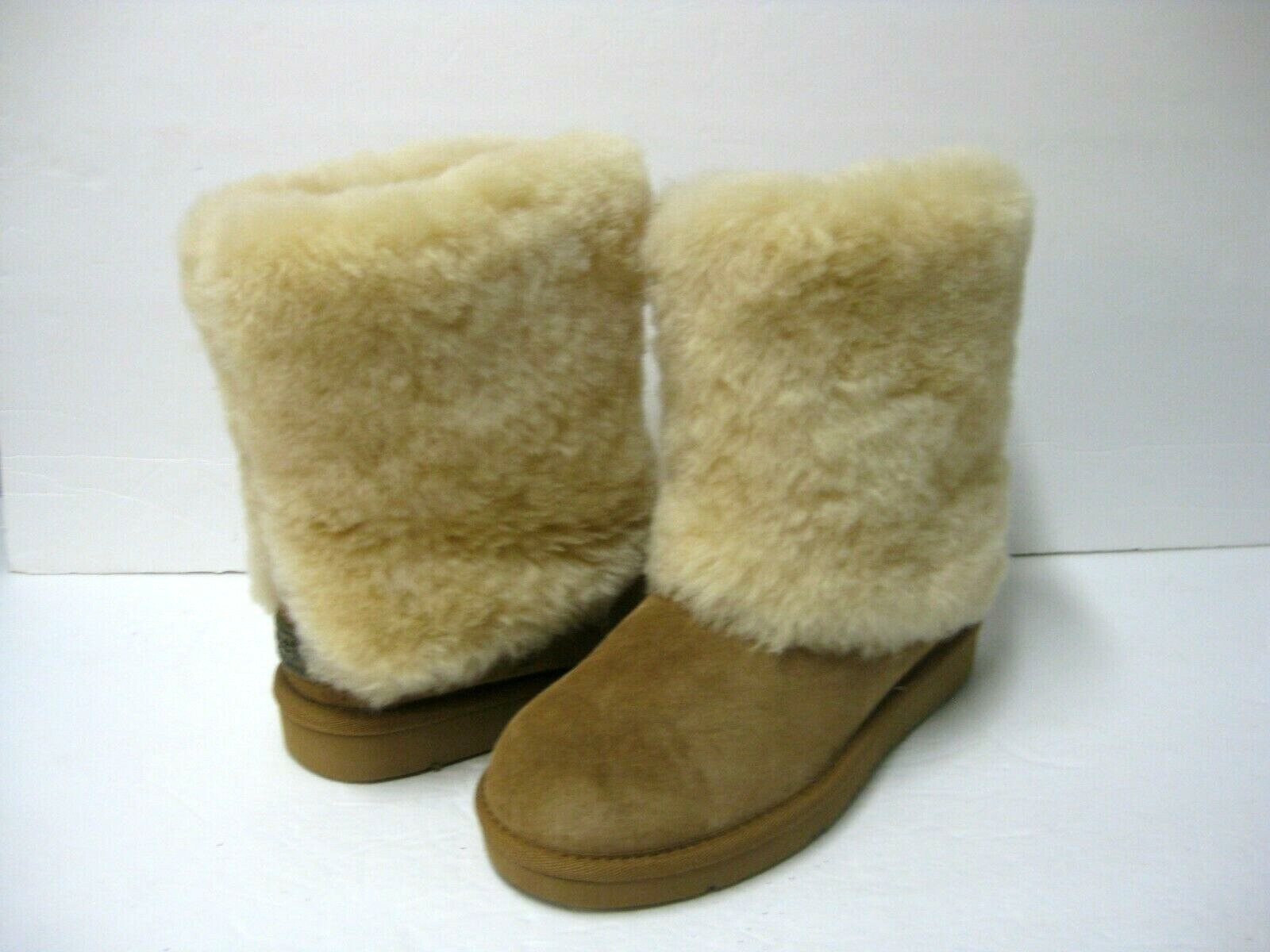 UGG PATTEN WOMEN BOOTS SUEDE CHESTNUT US 6 /UK 4.5 /EU 37 /JP 23