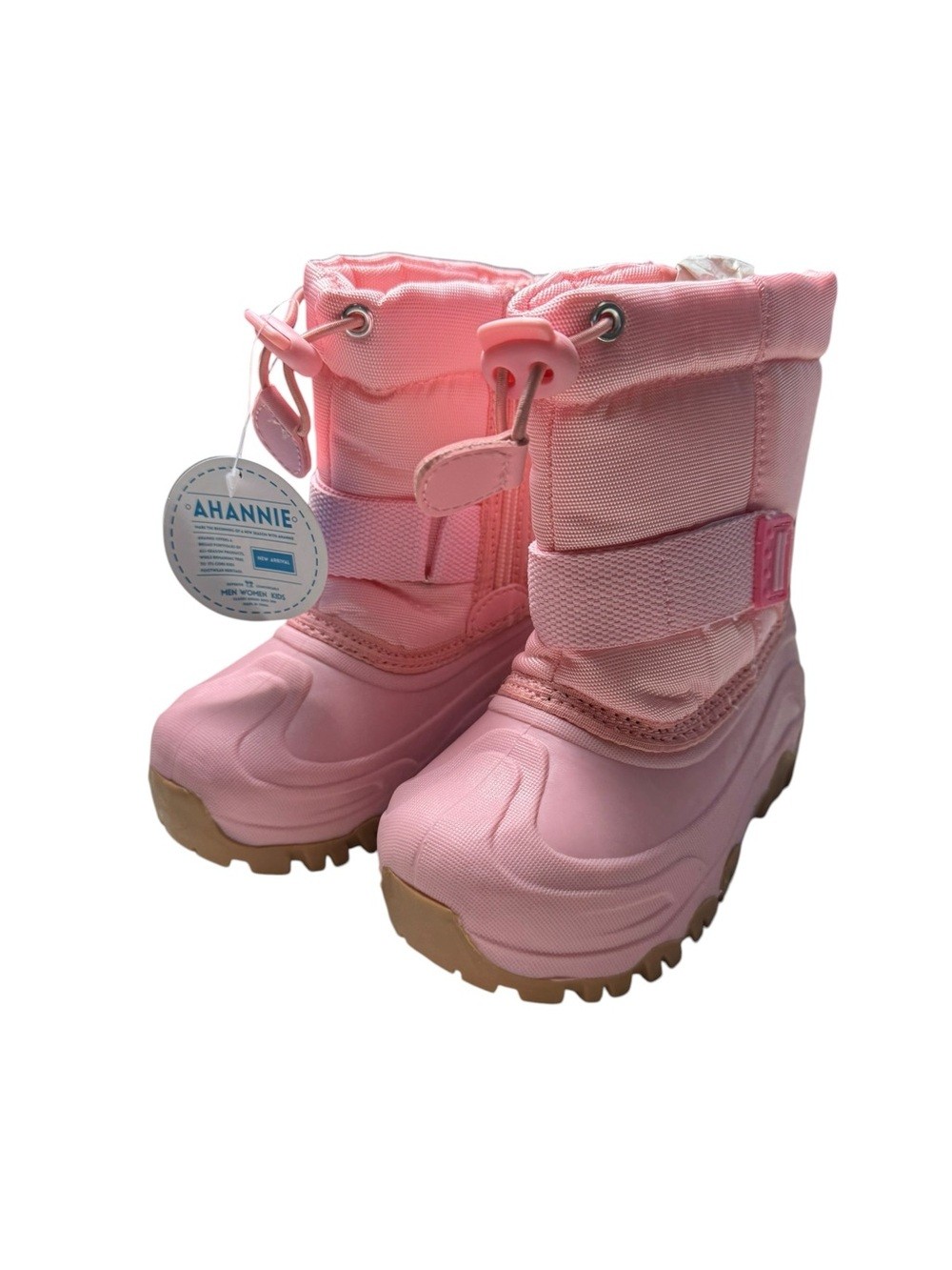 New Ahannie Girls Winter Snow Boots In Pink Size 8 Toddler