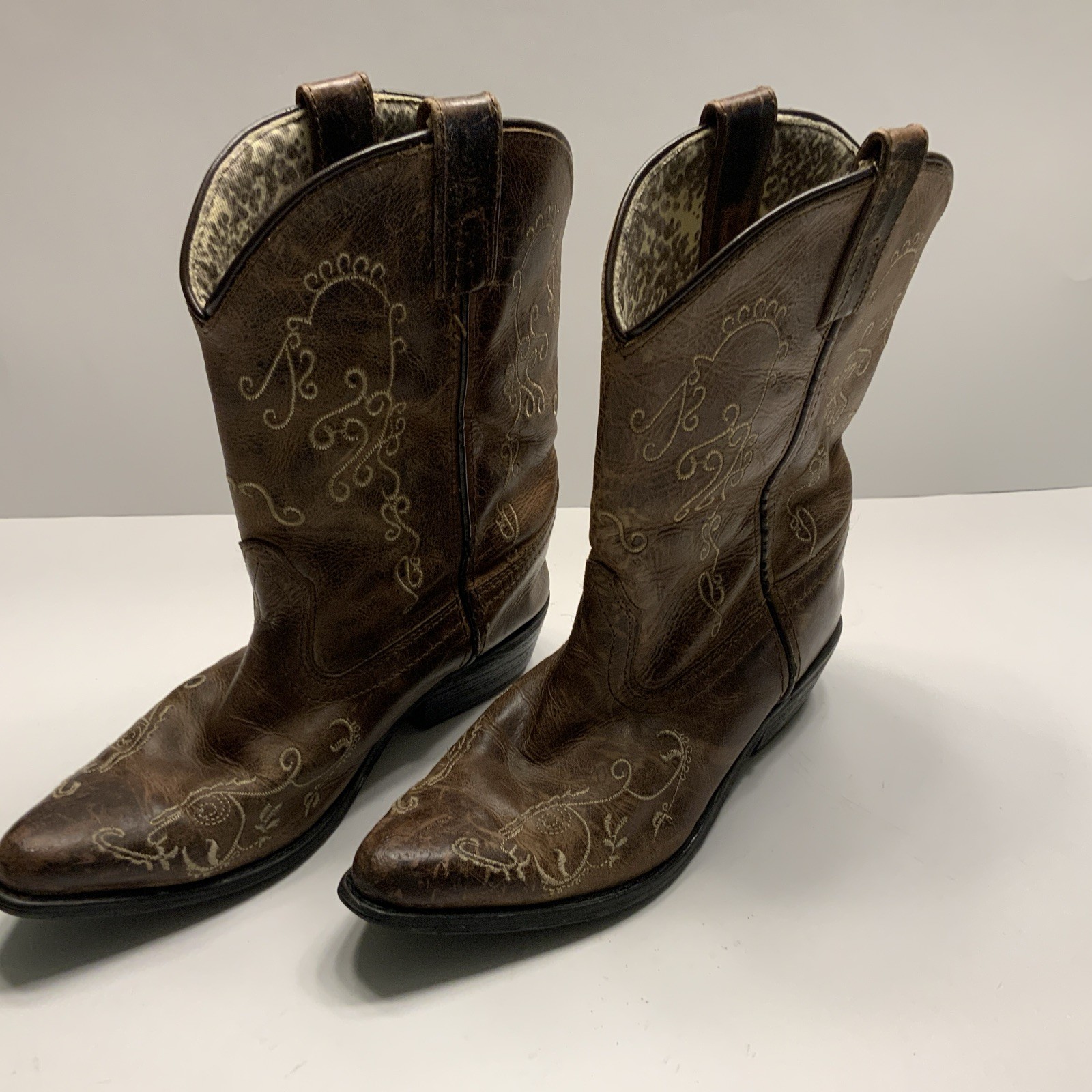 SMOKY MOUNTAIN BOOTS Girls Jolene Brown Western Boot 3754C size Youth 2.5 R