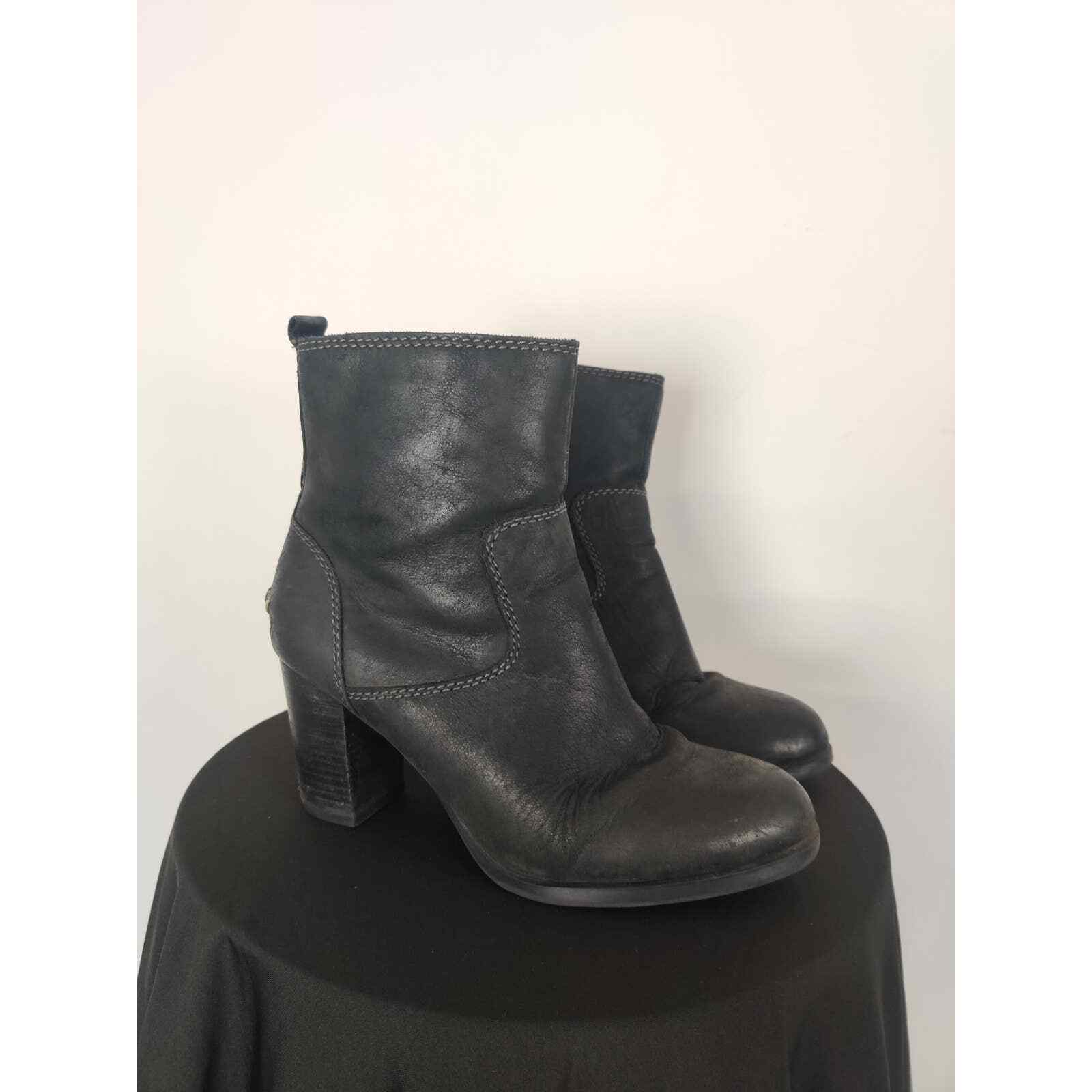 (V) Sperry Women shoes heels boots casual leather sz 10