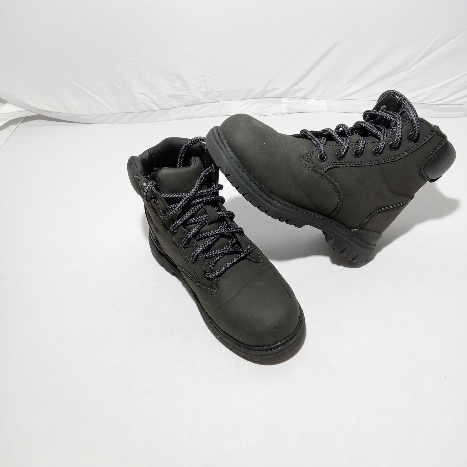 Black Wonder Nation Size 1 Girls Boots