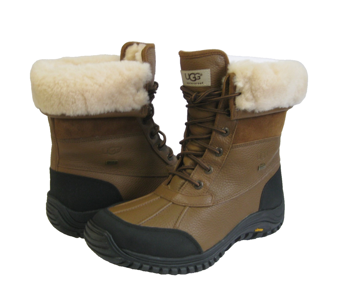 UGG ADIRONDACK II WOMEN WINTER BOOTS LEATHER OTTER US 11 / UK 9.5/EU 42