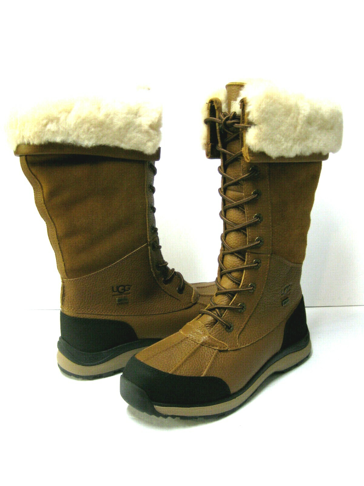 UGG ADIRONDACK TALL III WOMEN WINTER BOOTS CHESTNUT US 6 /UK 4 /EU 37 /JP 23