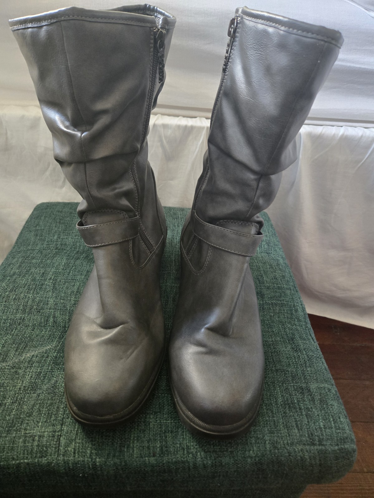 Sporto Cold Weather Boots Grey Women Winter Boots Sz 10