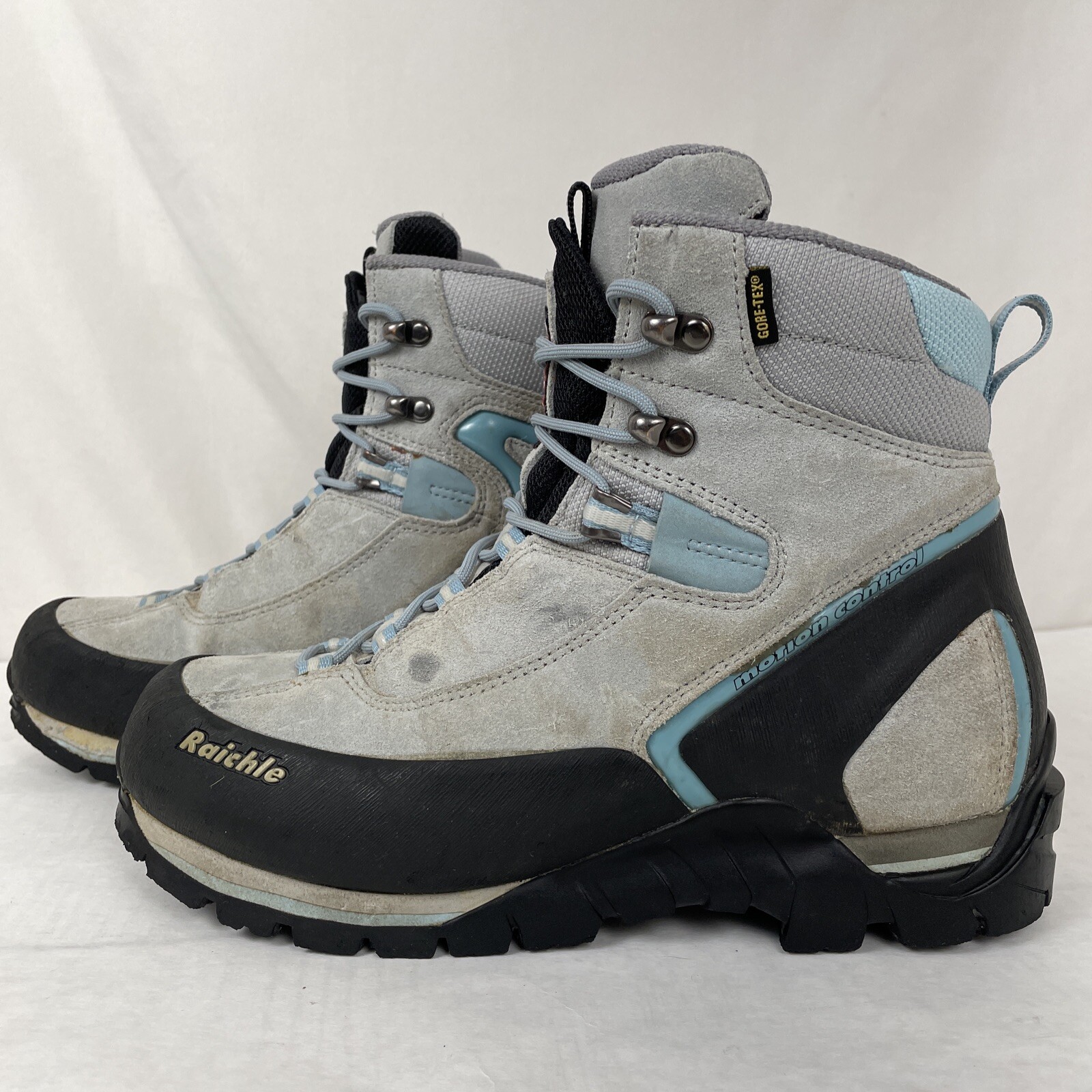 Raichle All degree Lite Goretex mountaineering Hiking boots Sz 8 men 9 Women