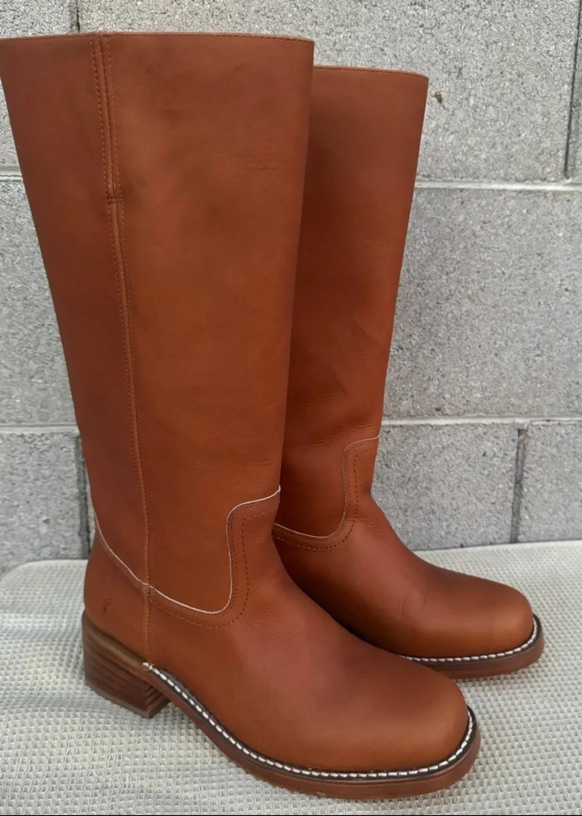 FRYE CAMPUS 14L WOMEN BOOTS SADDLE BROWN SIZE 9.5