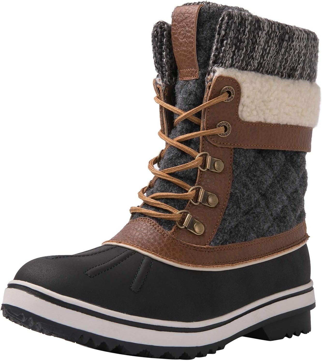 GLOBALWIN Women’s Waterproof Winter Boots Snow Boots For Women