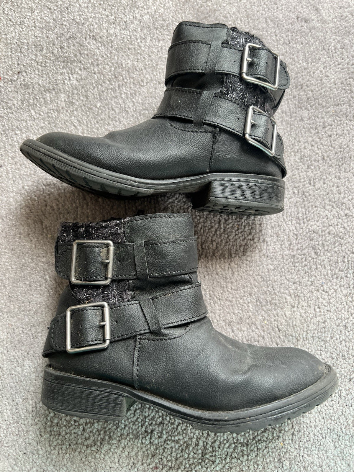 Candies Girls Boots Black Size 12