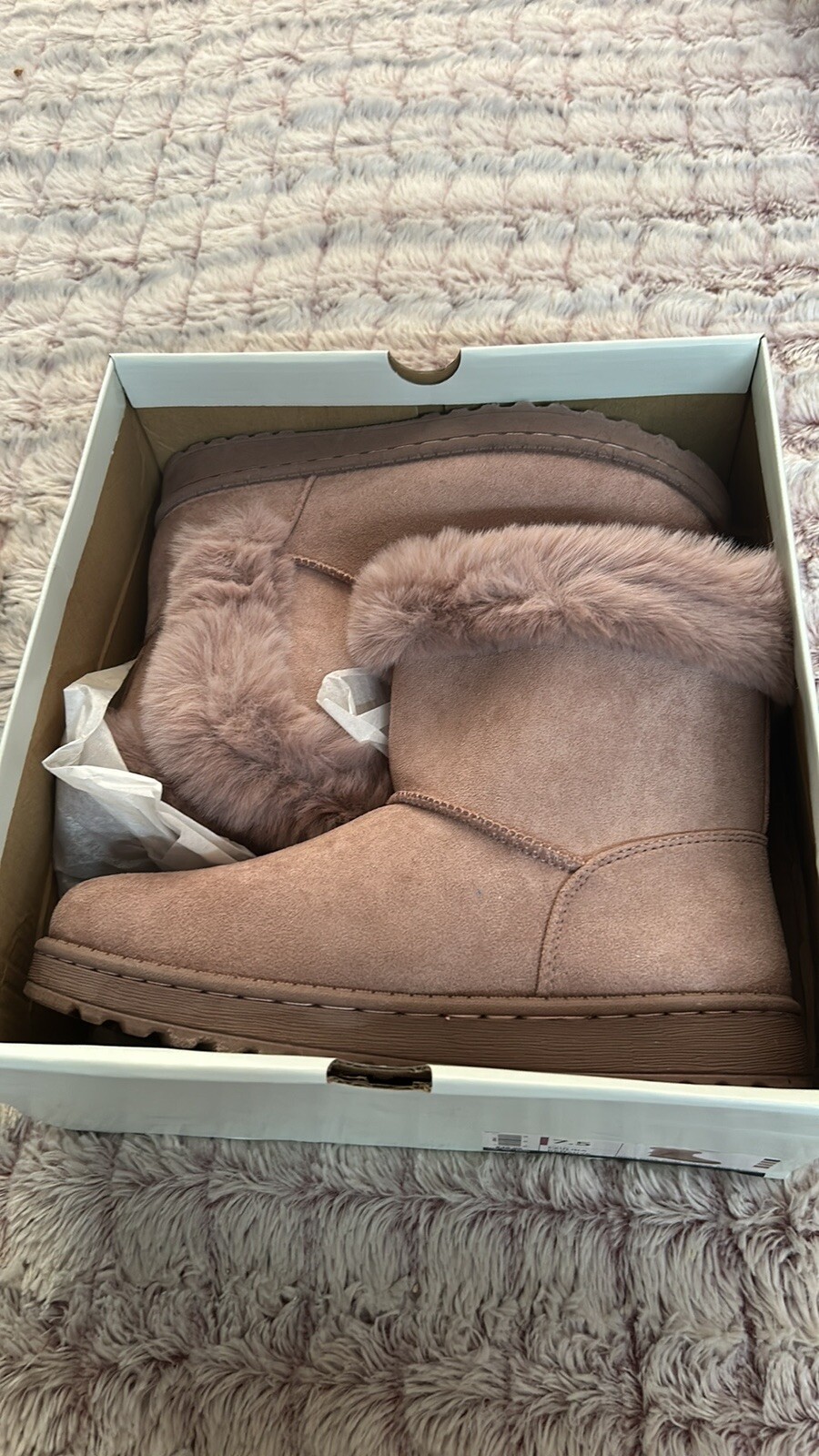 SO Paulina Soft Pink Women Boots size 7.5