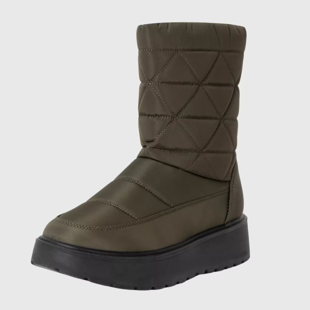 Alpine Swiss Zoey Women Winter Boots | Waterproof Snow Booties | Faux