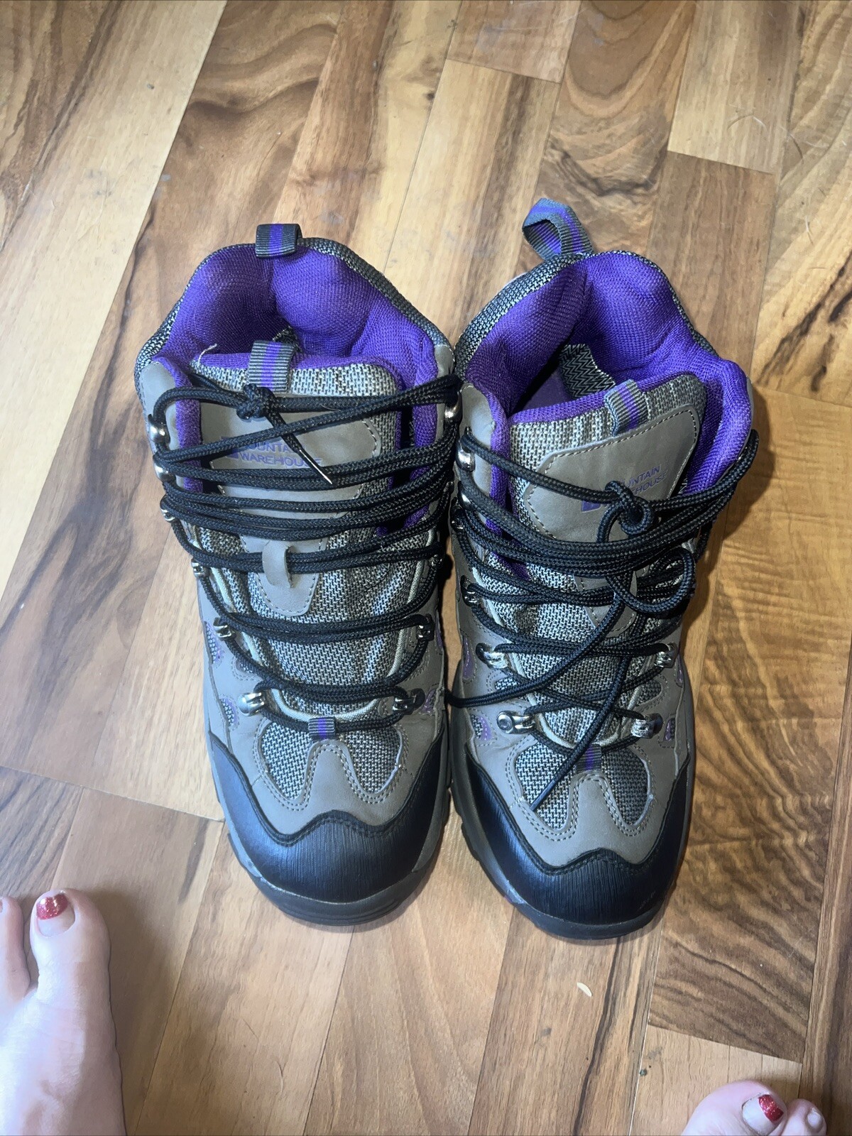 Women Boots size 9 Winter Hiking Mountain Warehouse Isoory adventurer Waterproo