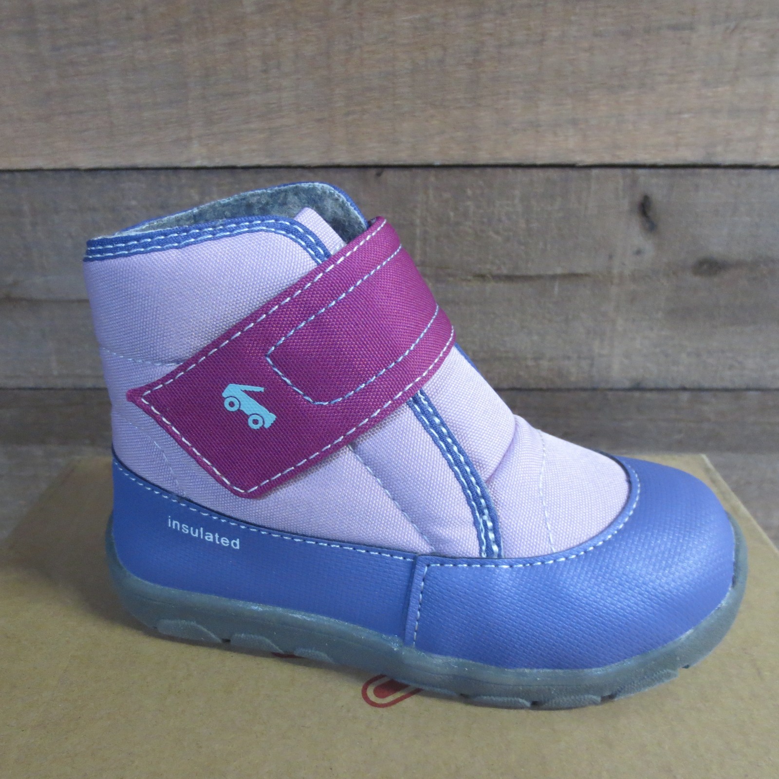 See Kai Run Blake Toddler Girls Winter Boots – Mauve/Purple – Toddler Size 10