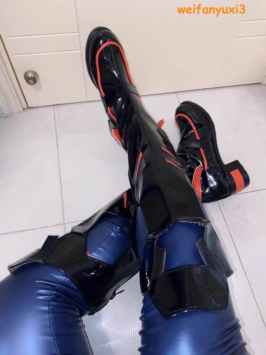Customized Cyberpunk Edgerunners Lucy Shoes Cosplay Women Boots