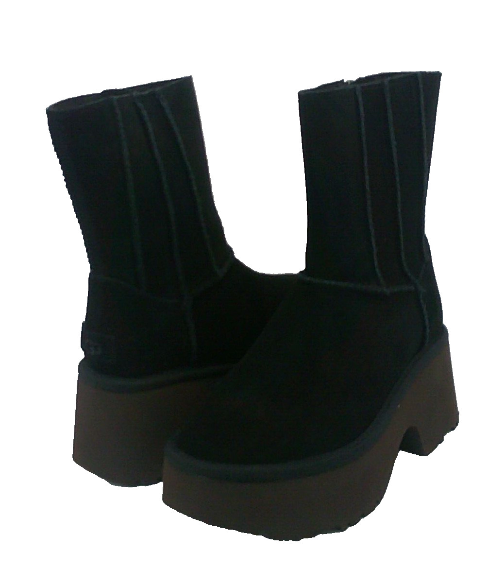 UGG TWIN SEAM NEW HEIGHTS WOMEN BOOTS BLACK US 5 /UK 3 /EU 36 /JP 22