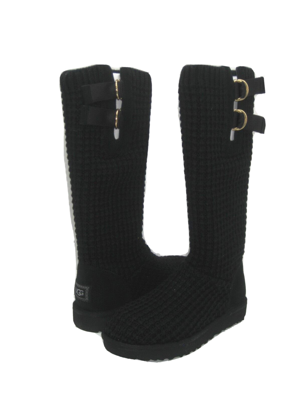 UGG CLASSIC SOLENE TALL WOMEN BOOTS BLACK US 10 /UK 8 /EU 41