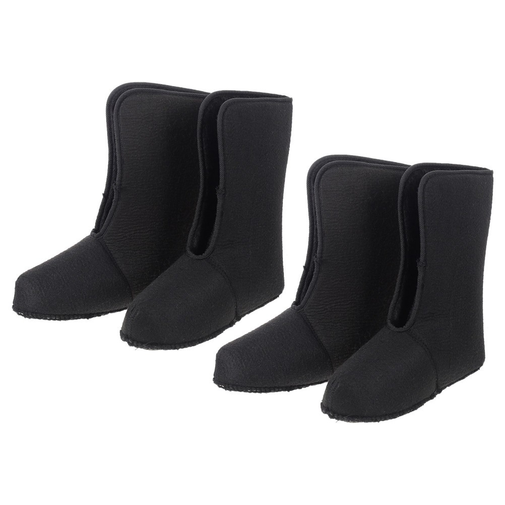 2 Pairs Boot Liners For Men – Size 44 Soft Plush Removable Winter Thermal