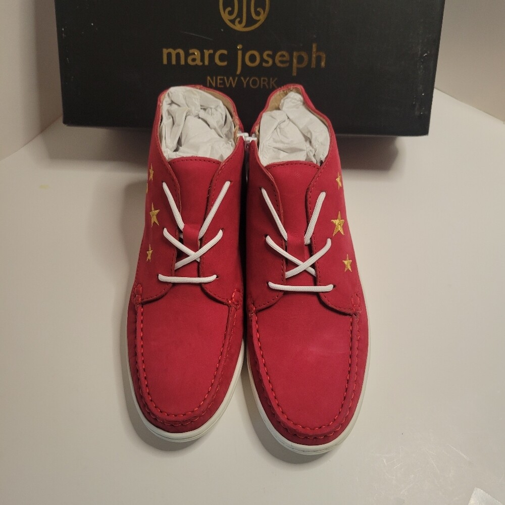Marc Joseph size 5/36  Houston Red casual boys / girls boots New in Box