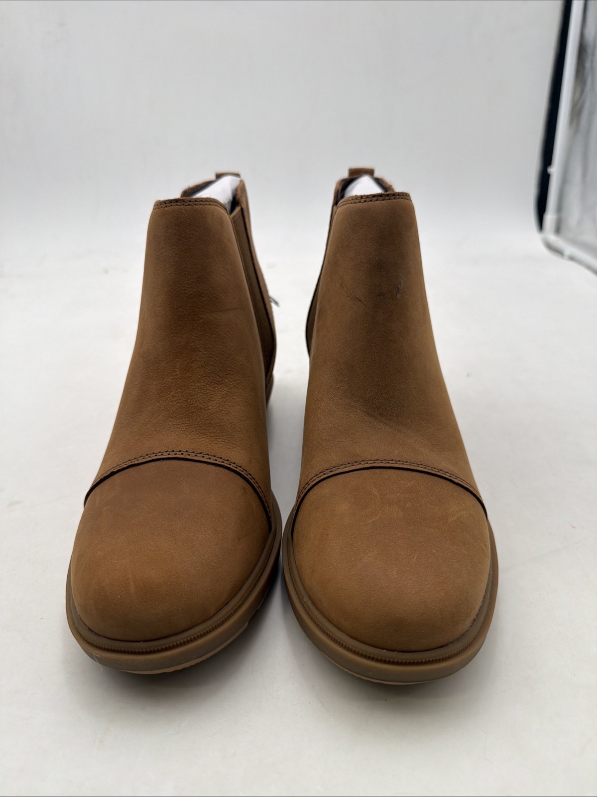Sorel Evie II Chelsea Boots Brown Women Winter Boots Size 9 Bonbon Au Caramel