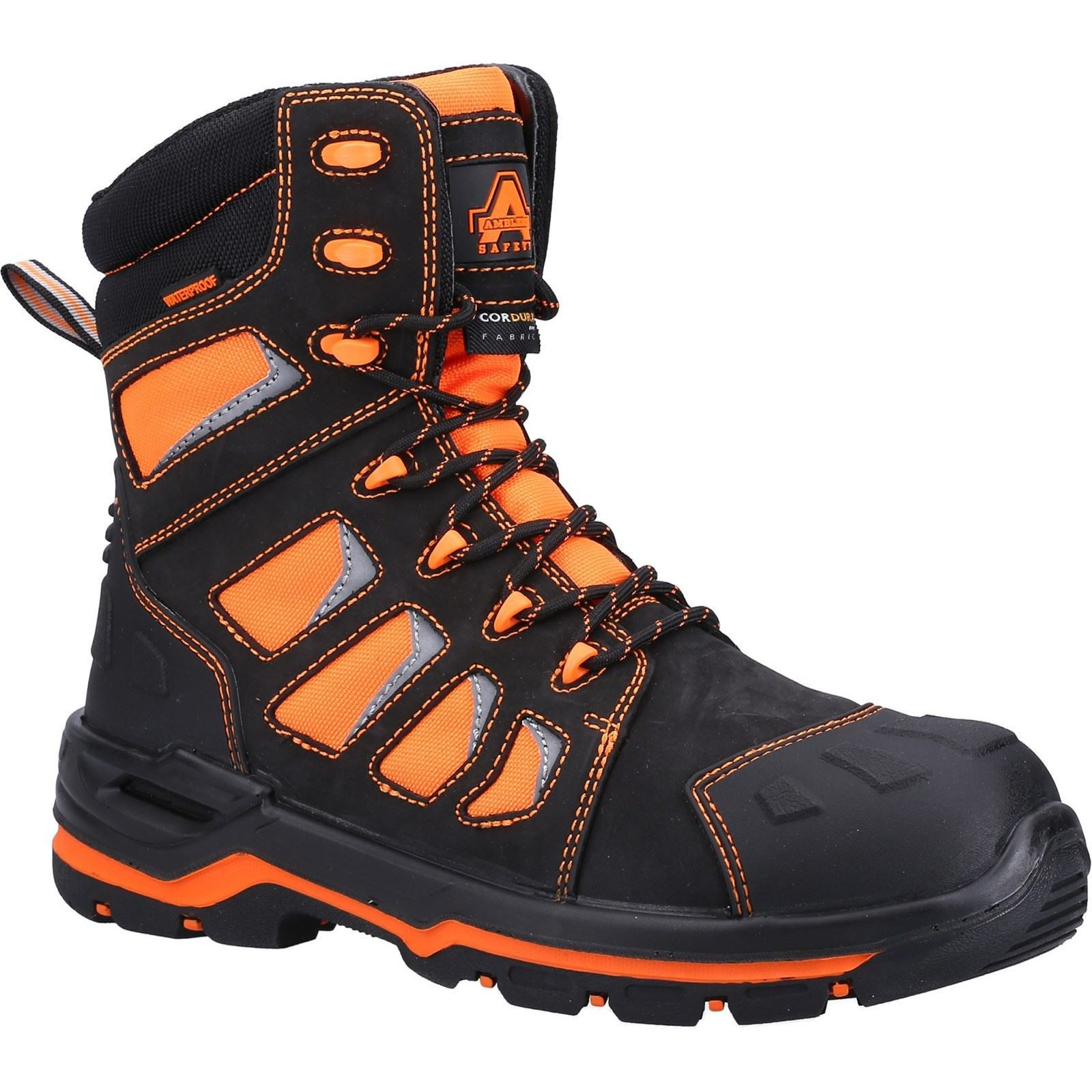 Amblers Women Boots – AS972C Beacon Safety Boot in Orange, 5-13