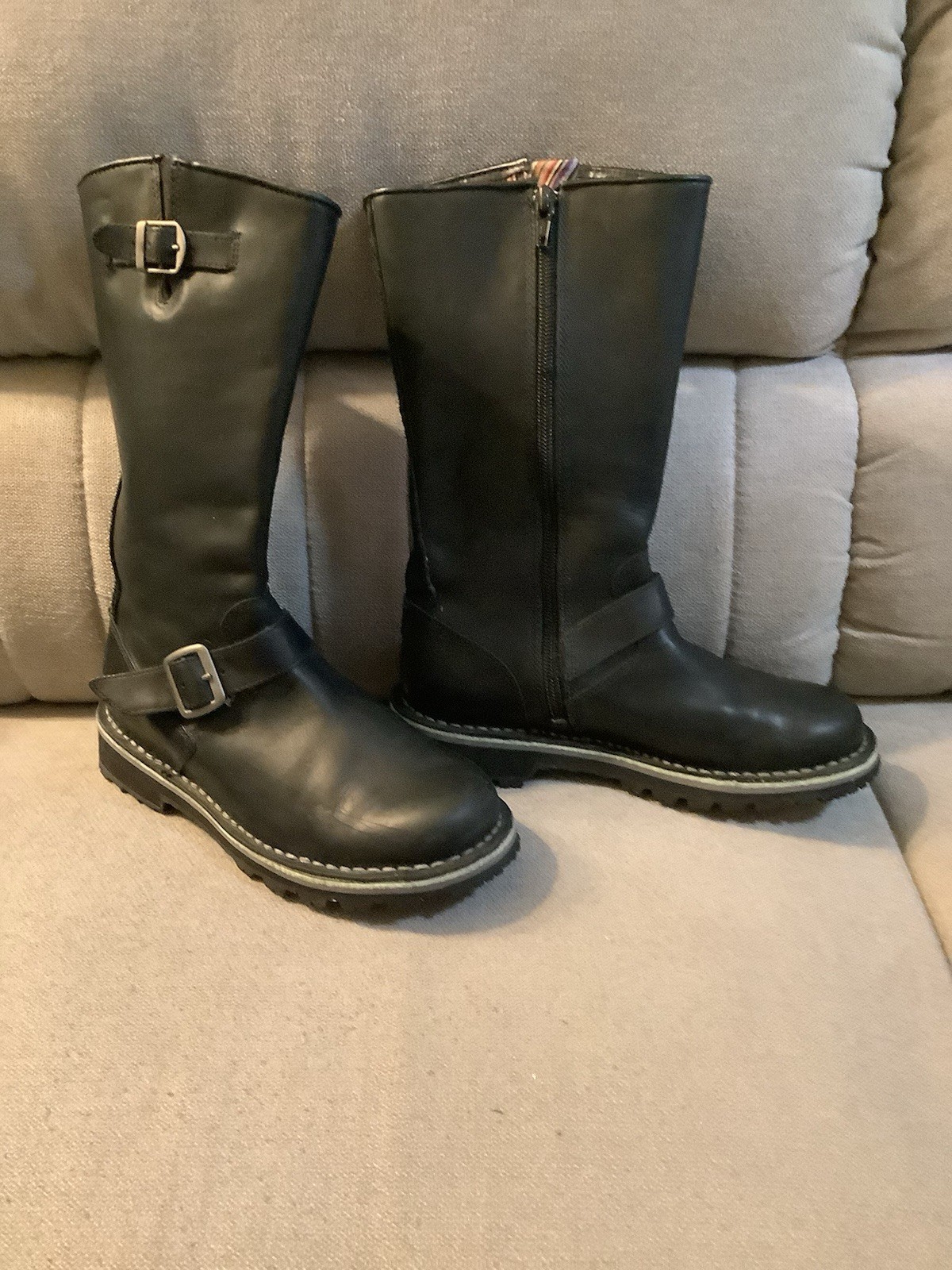 MARRELL VIBRAM WOMEN BOOTS BLACK SIZE 5