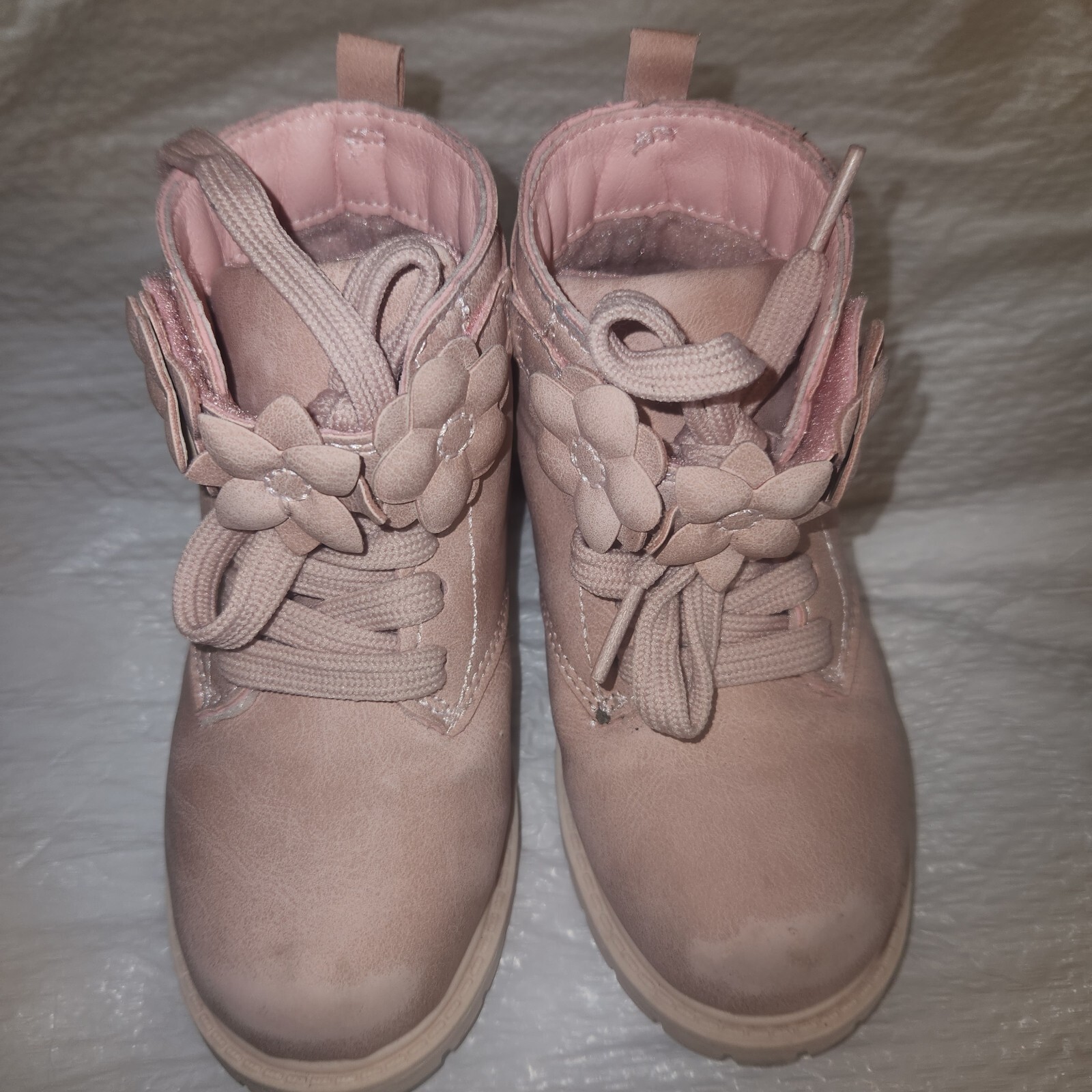 CARTERS PINK GIRLS BOOTS US 10M EURO 27.5