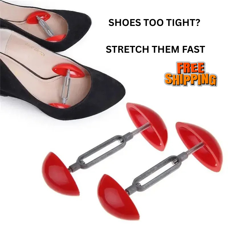 2 Pair Adjustable Shoe Stretcher Widener Expander Shoe Tree for Men Women Boots