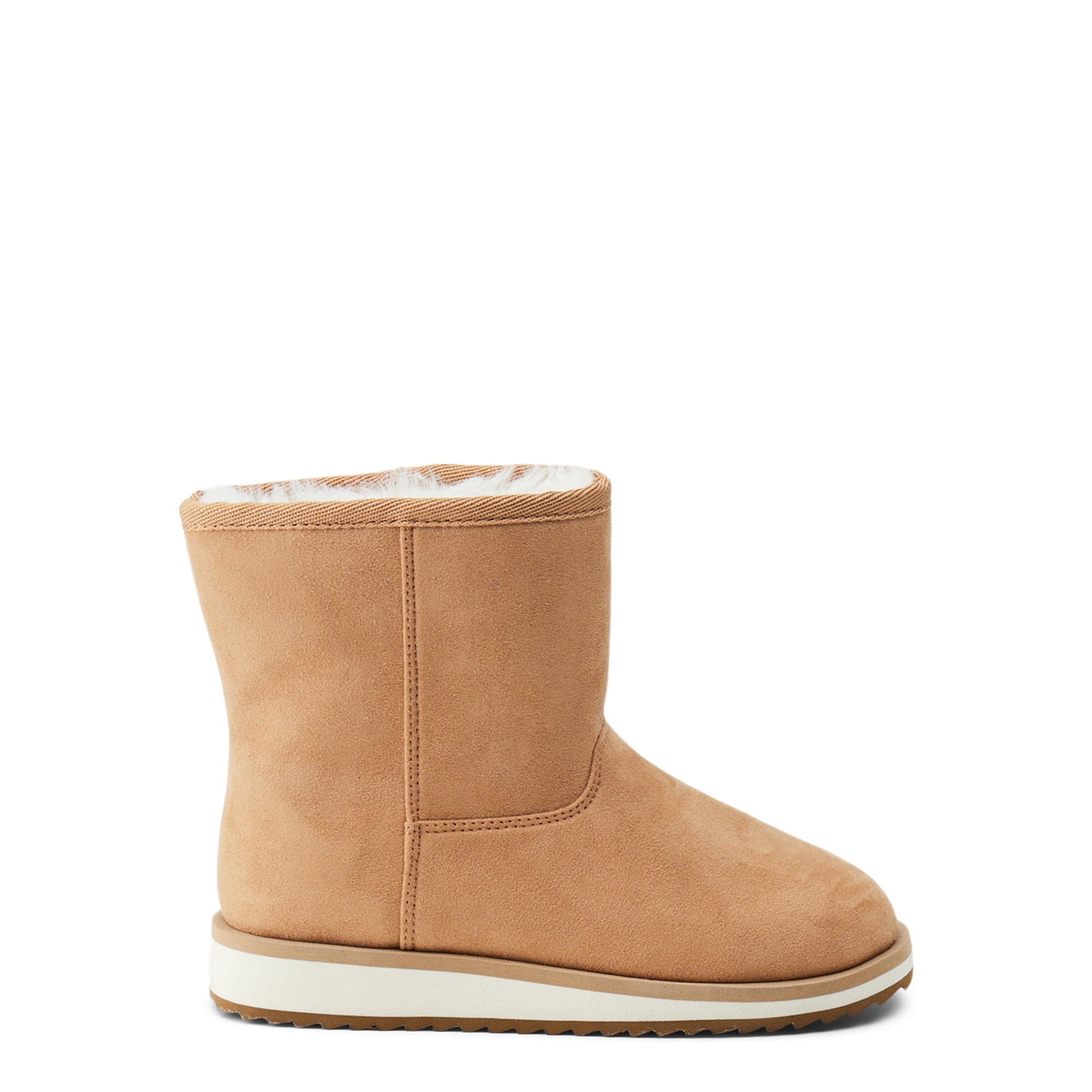 Wonder Nation Girls Boots Size 13 Chestnut Faux Fur Shearling Winter Lightweight
