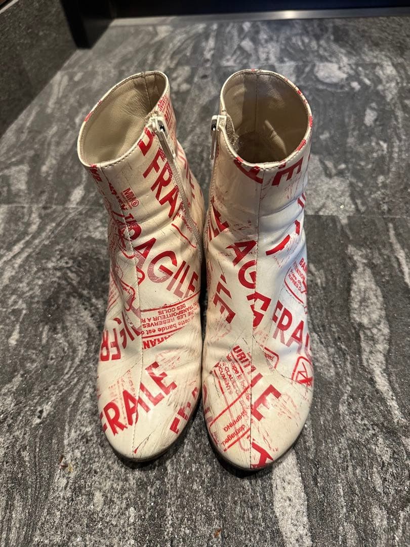 Women 7.5US Mm6 Maison Margiela Short Boots Women Boots Original Collection Shoe
