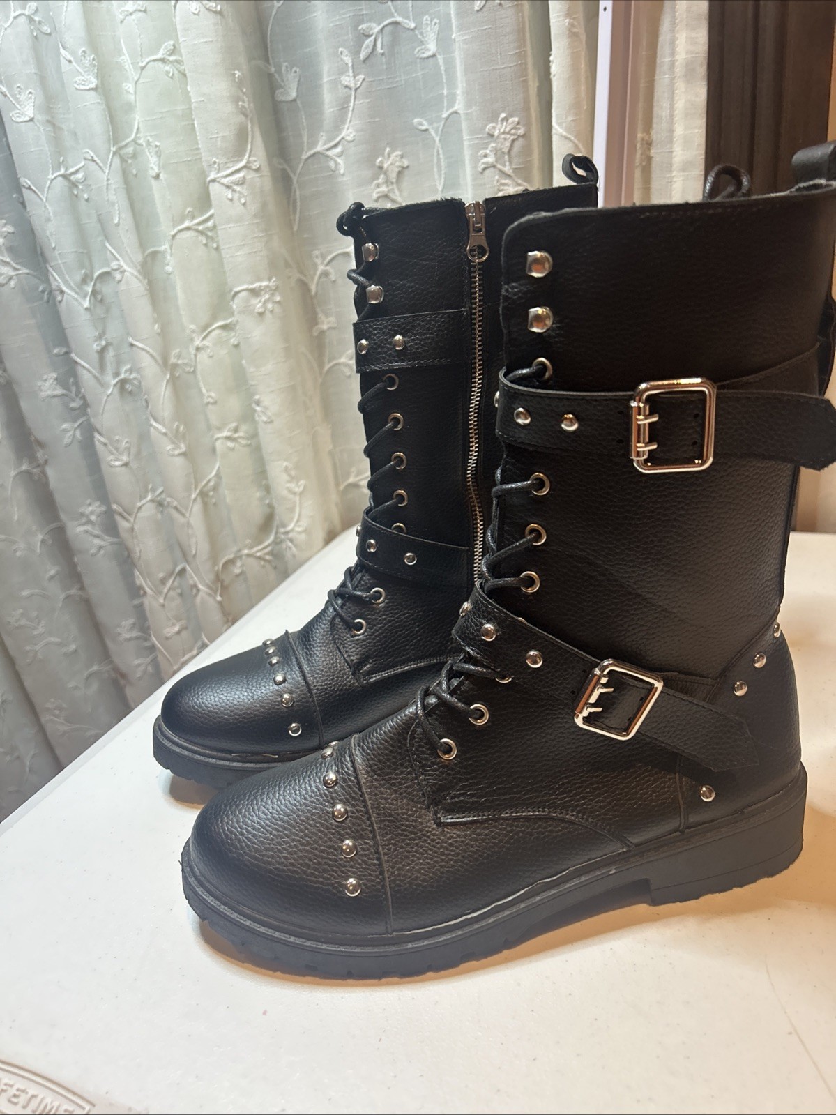 SEVEN7 Studded Girls Boots Size 11